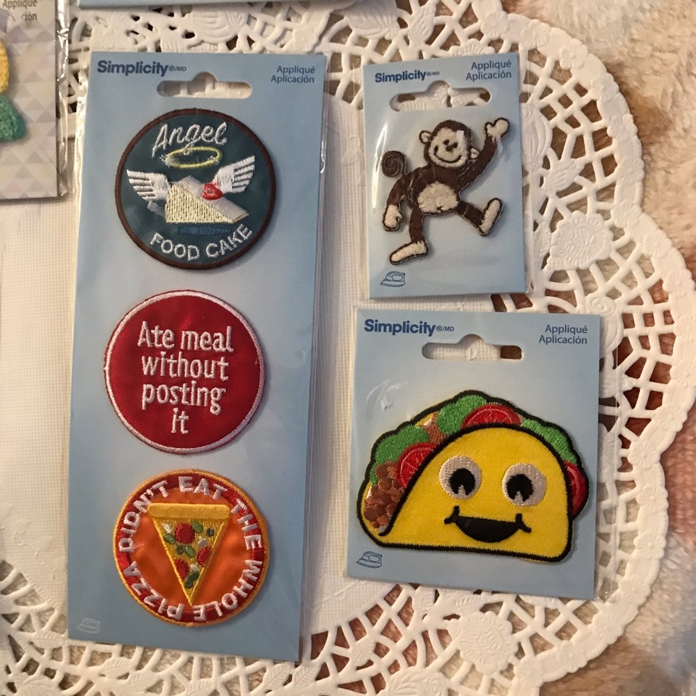 Colorful Iron-On Patch Set - Picture 2 of 9